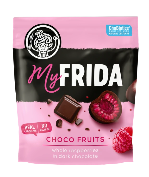 Raspberry — dark chocolate